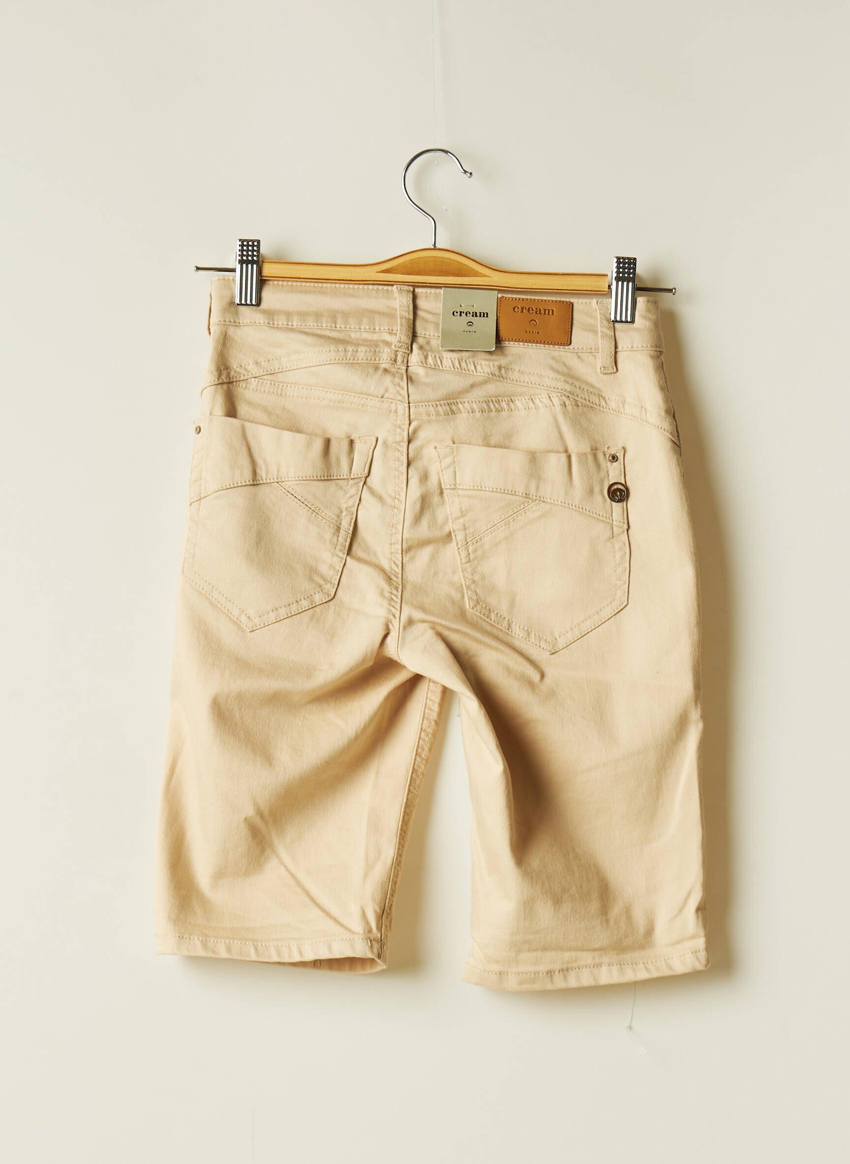 Cream Bermudas Femme couleur beige