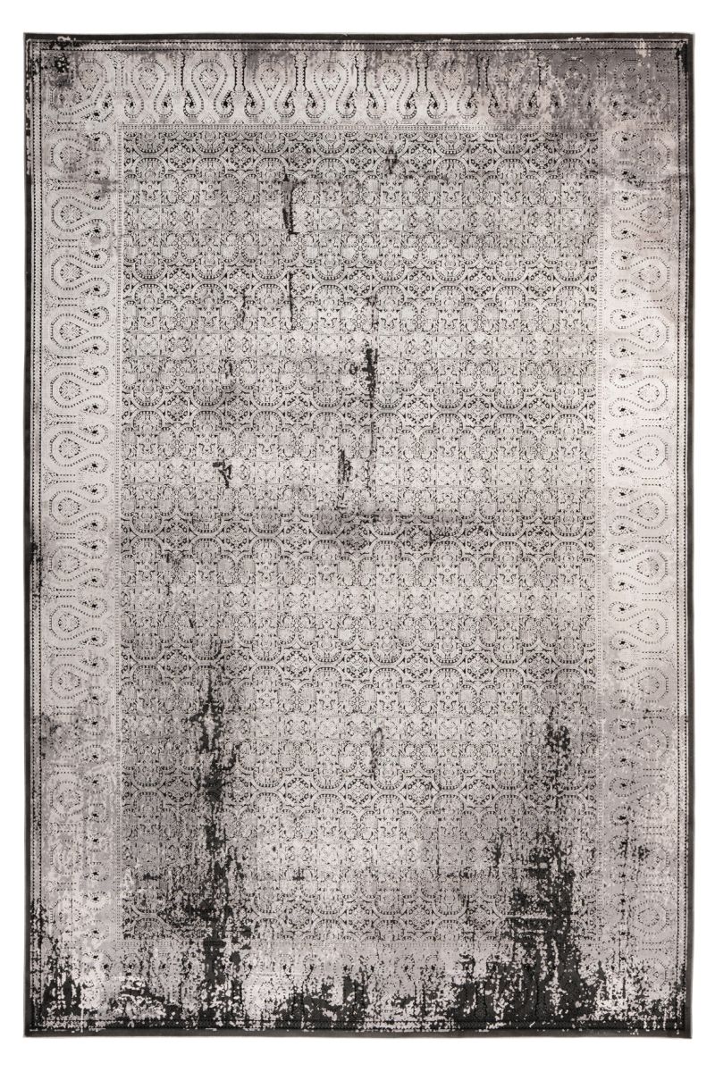 Webteppich Eden of Obsession Grau 140 x 200 cm