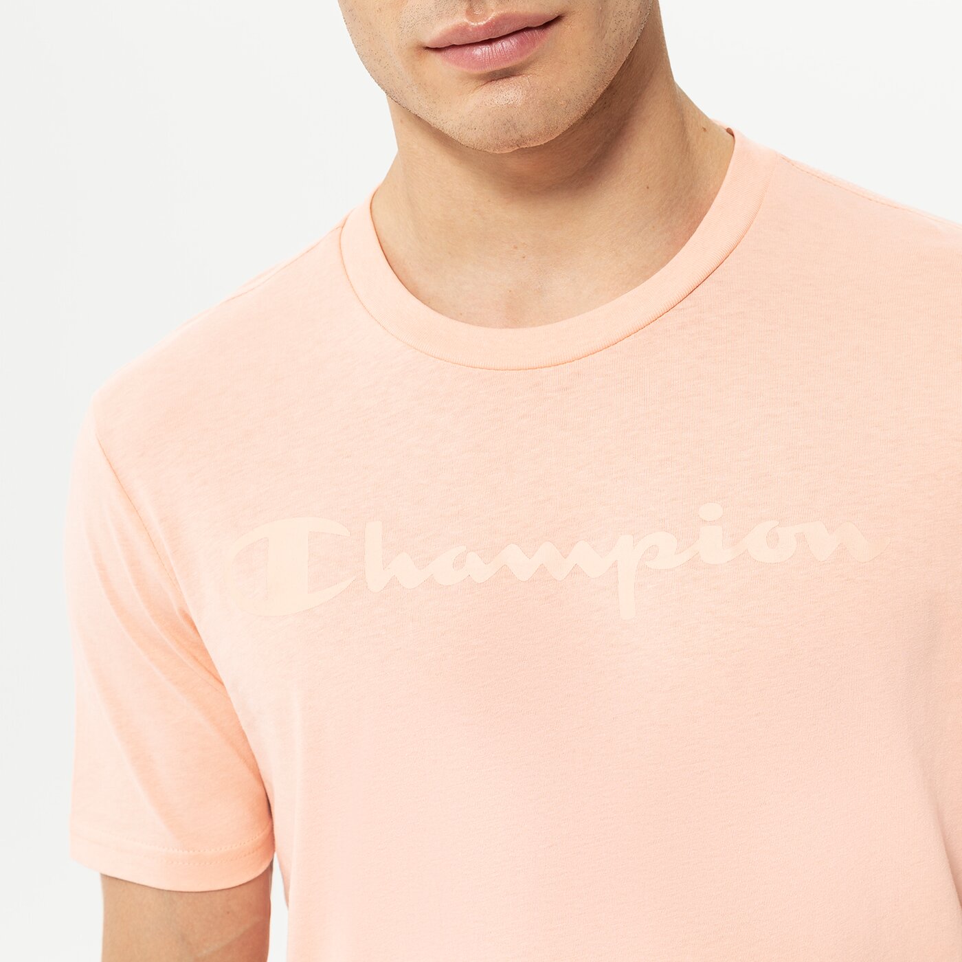 CHAMPION T-SHIRT CREWNECK TEE Rosa