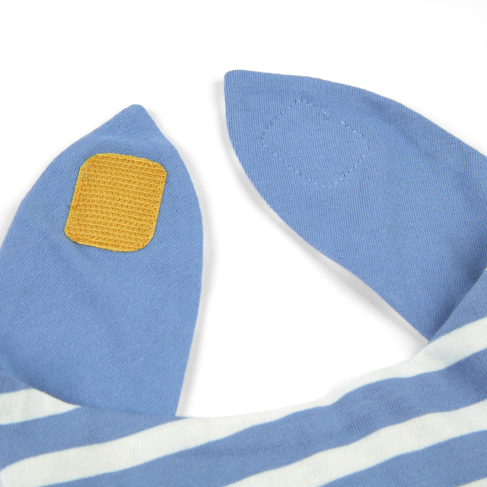 Baby Wendehalstuch Traktor, blau oder geringelt
