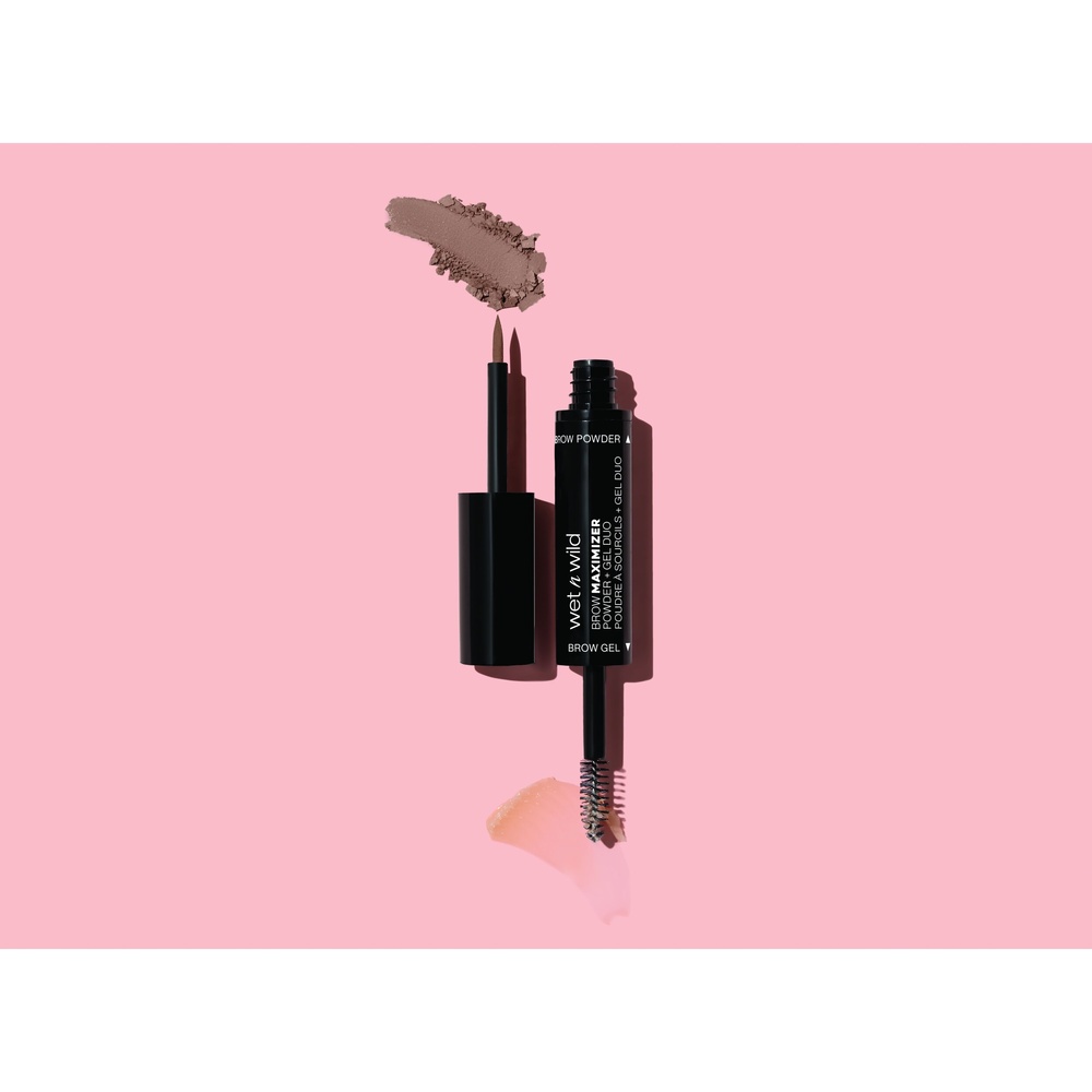 wet n wild Brow Maximizer Powder + Gel Duo - Neutral Brown Gel et poudre pour sourcils