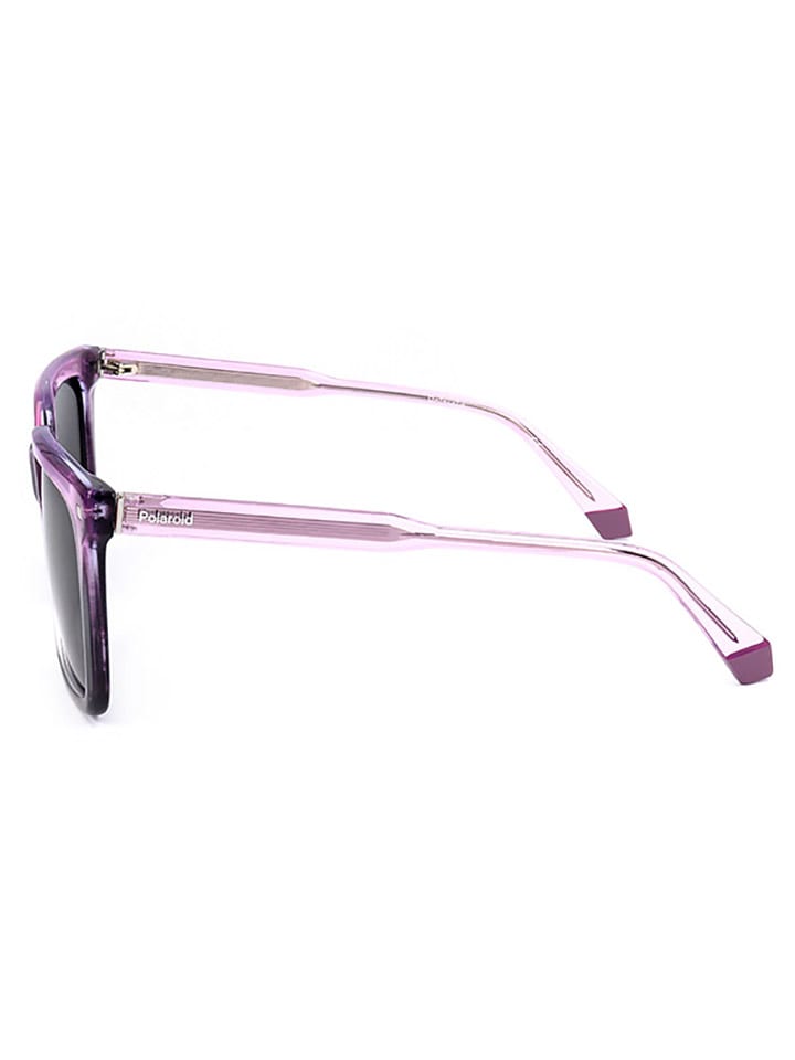 Polaroid Damen-Sonnenbrille in Lila/ Schwarz günstig kaufen 54