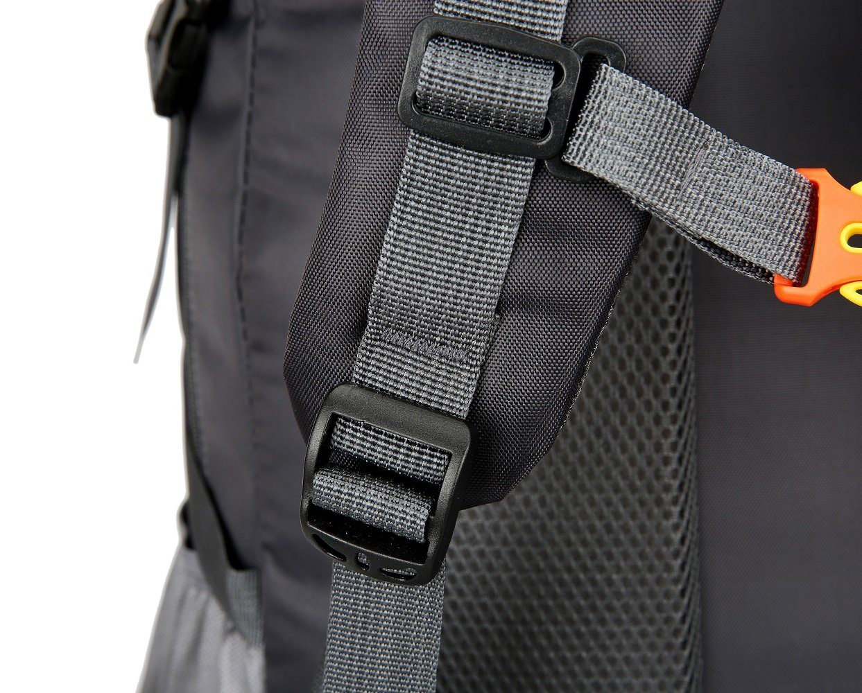 RAIKOU Reiserucksack 60L Wanderrucksack Herren Damen Kletterrucksack Trekkingrucksack (Wasserdichter), ultraleichter, packbarer