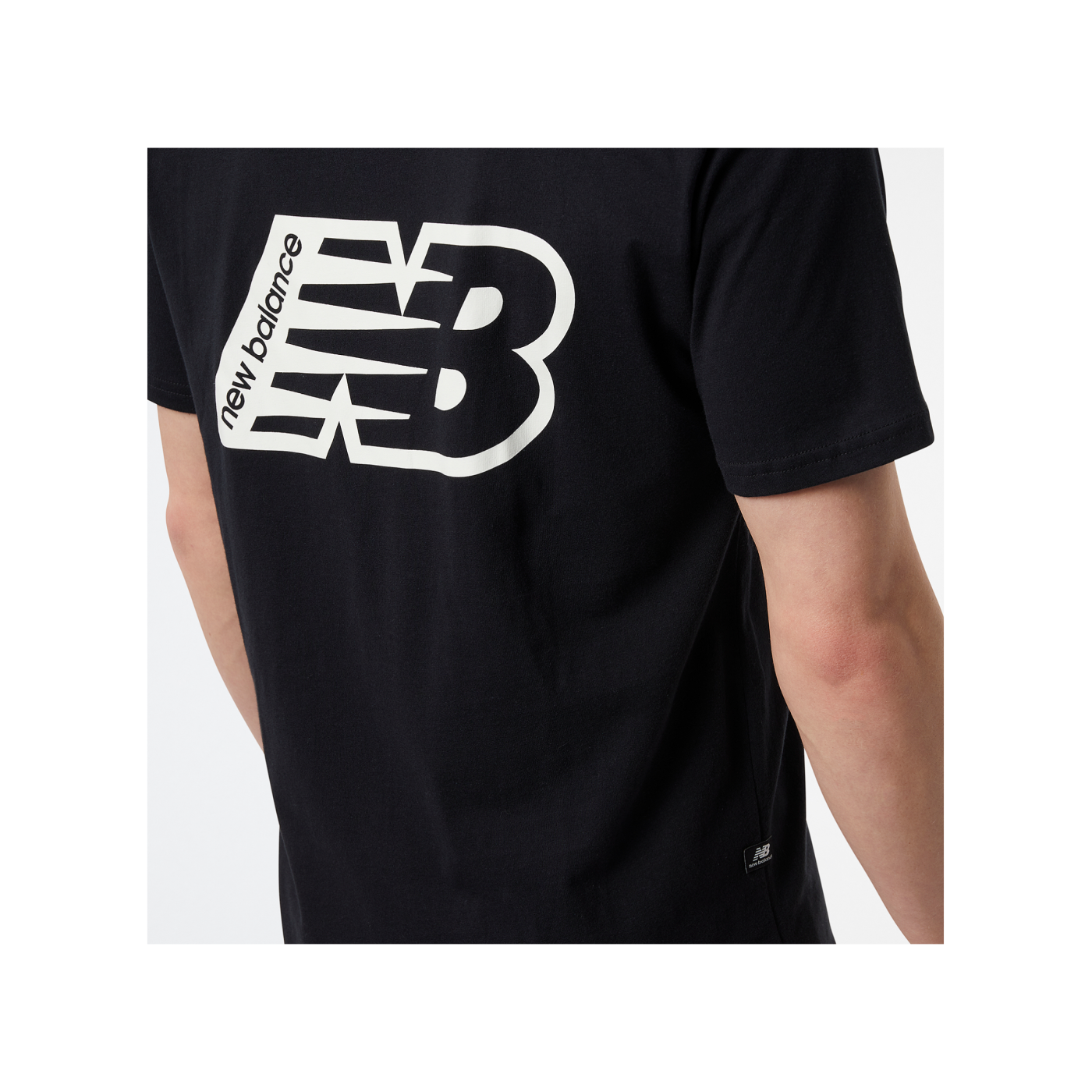 New Balance Graphic T-Shirt Schwarz FBK