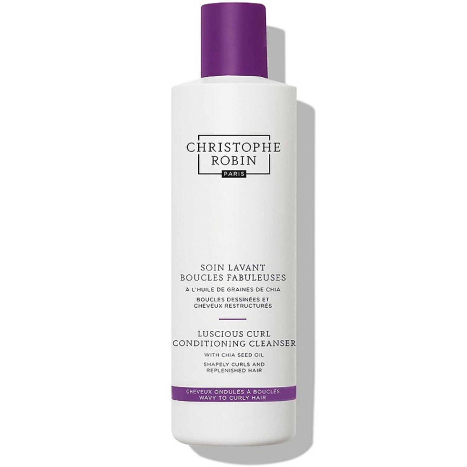 Christophe Robin Soin Lavant Boucles Fabuleuses A L'Huile de Graines de Chia 250 ml