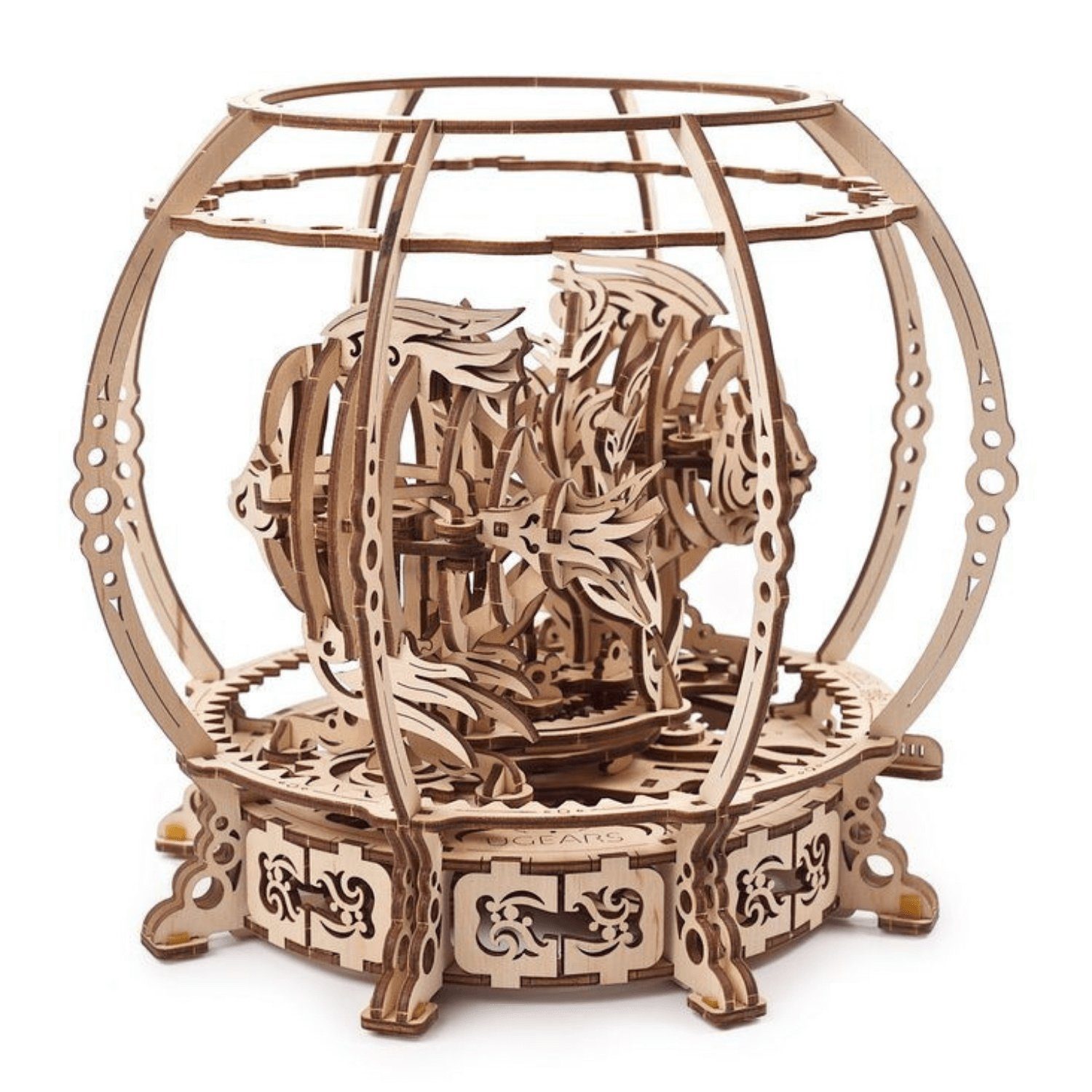 UGEARS Puzzle Ugears Mechanisches Aquarium Mechanisches Holzpuzzle, 325 Puzzleteile