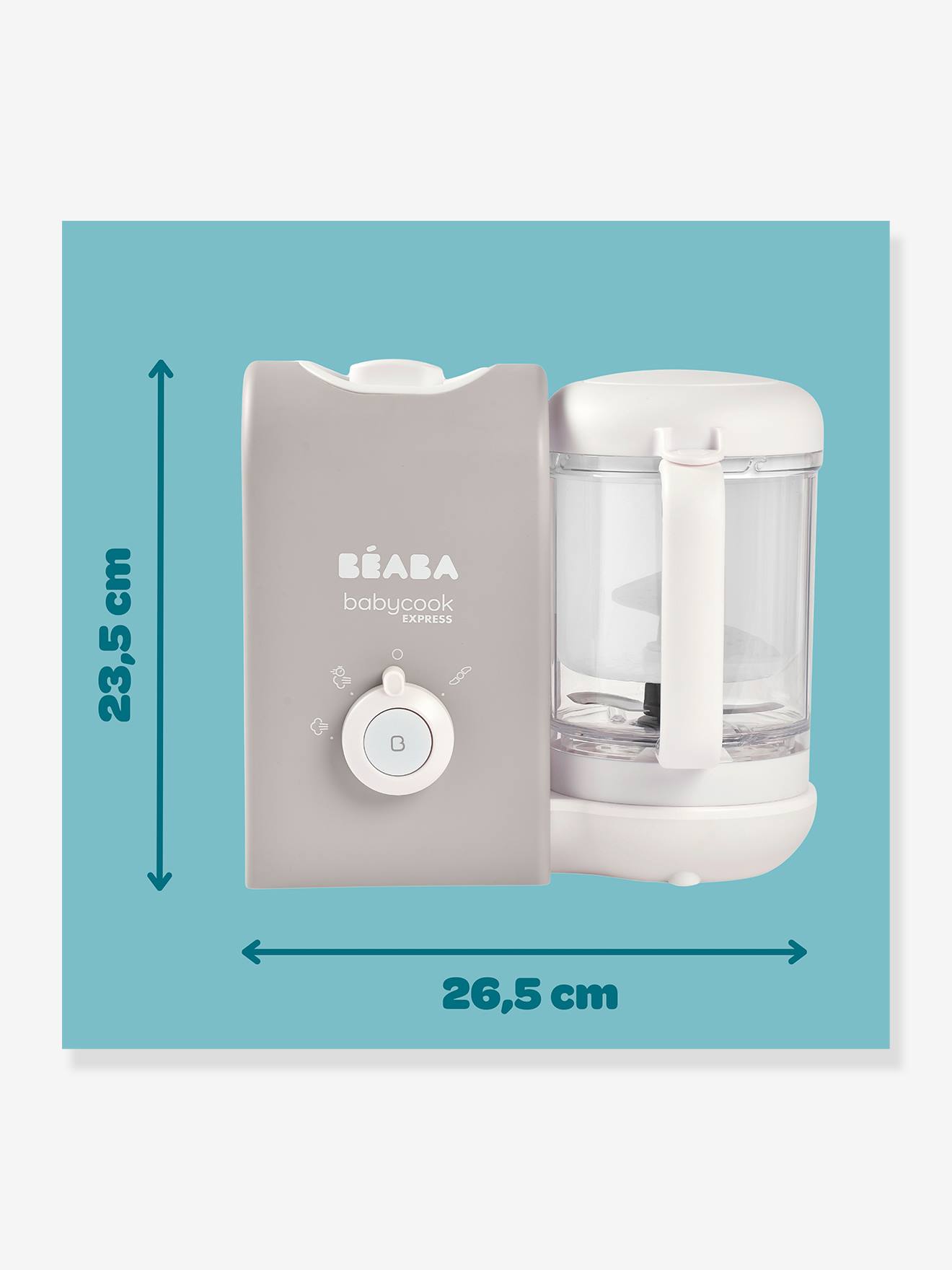 Babycook Express BEABA bleu baltique d'argile