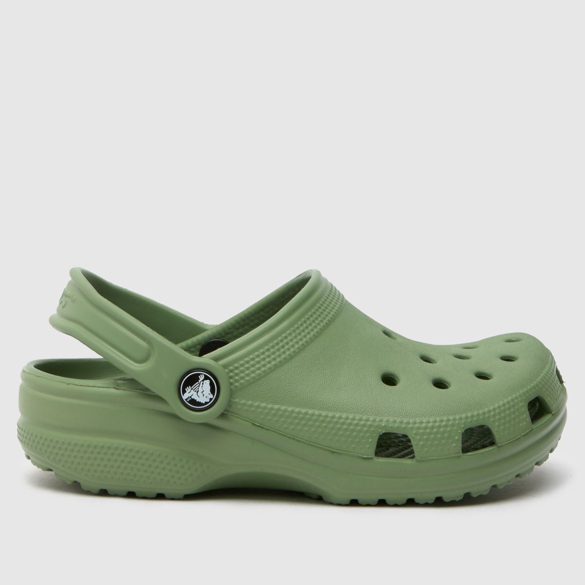 Crocs khaki klasszikus klumpa Junior szandál