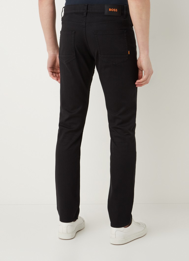Blugi HUGO BOSS Delaware Slim Fit cu efect decolorat