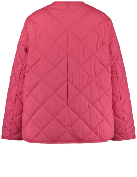 Leichte Steppjacke mit V-Ausschnitt