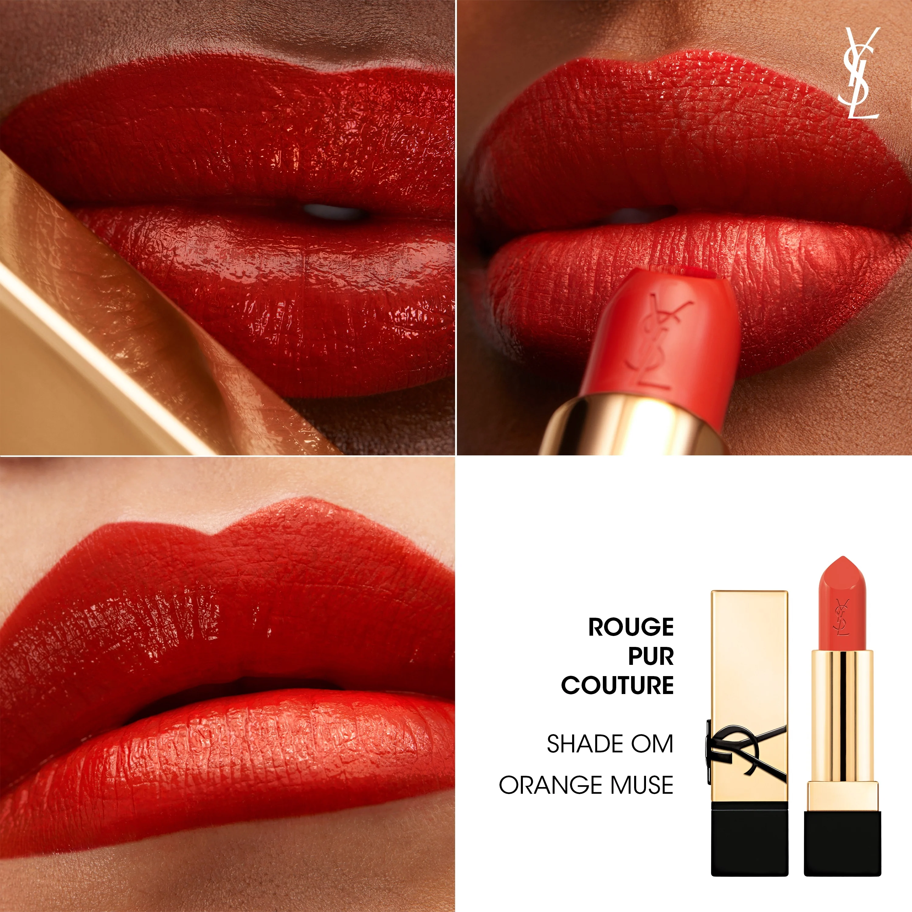 Rouge Pur Couture Lips - Lápiz labial satinado - Lápiz labial