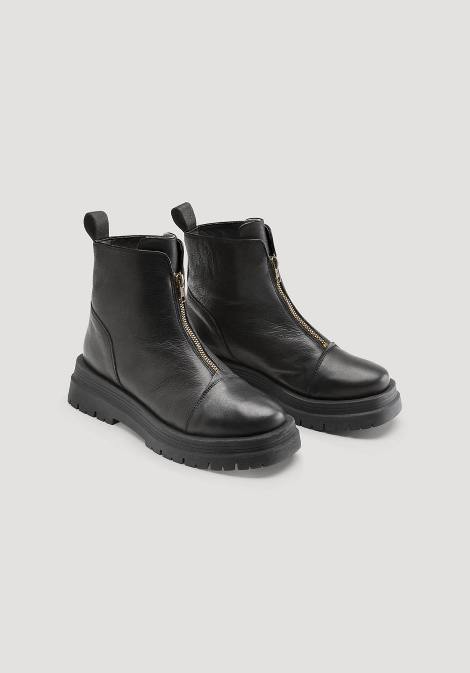 Stiefelette mit Zipper