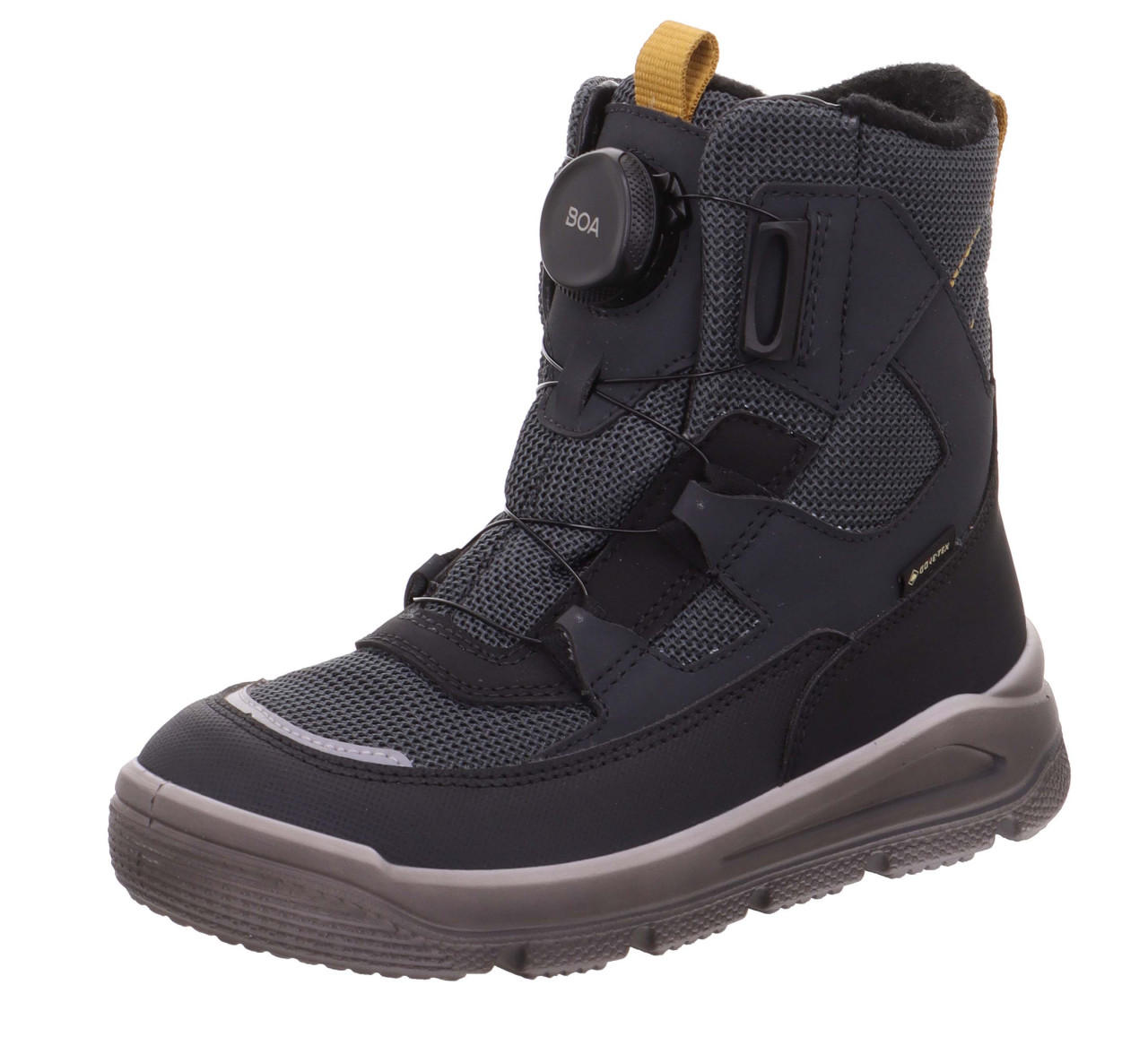 MARS - Schwarz/Grau Boots mit BOA® Drehverschluss