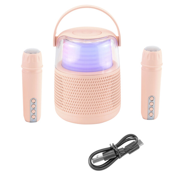 Karaoke-Speaker KKS-2M Kids, rose