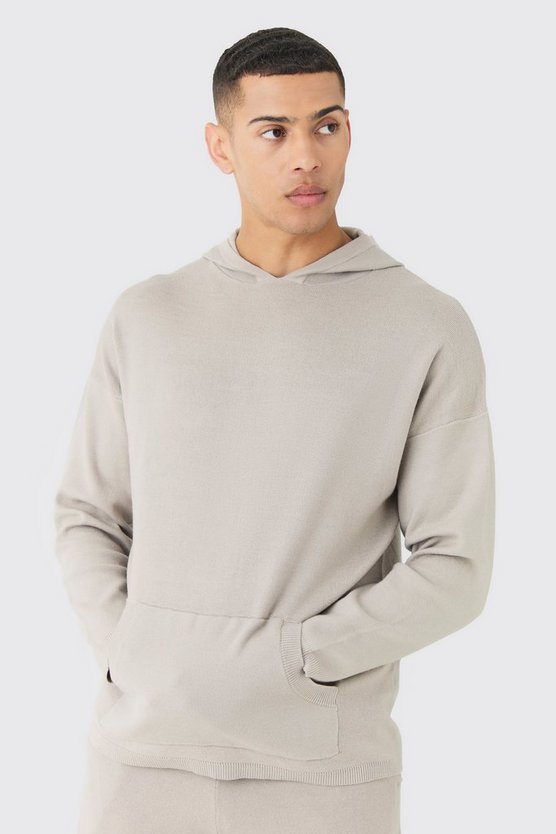 Strick-Hoodie