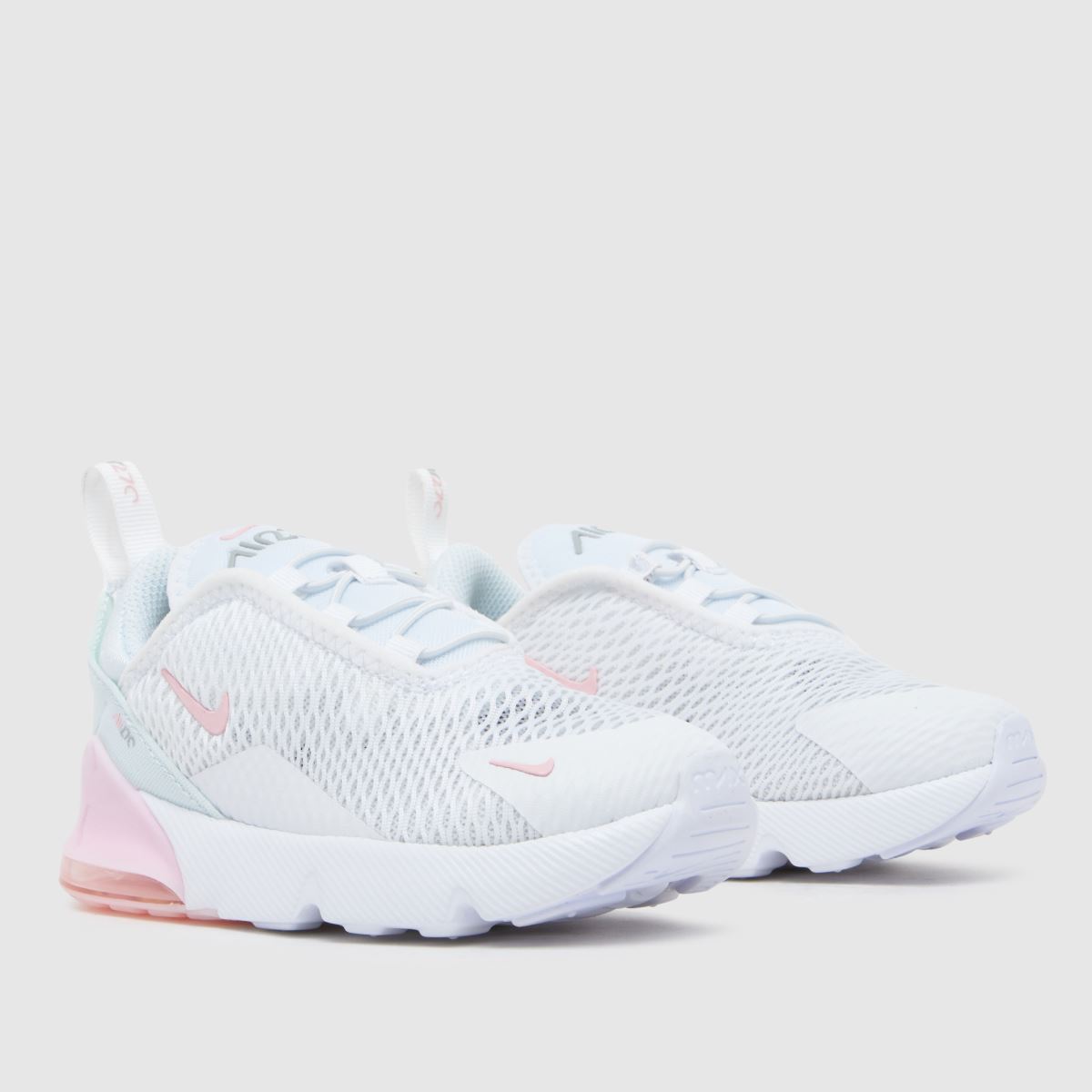 Nike vita Air Max 270 flickor småbarnsskor