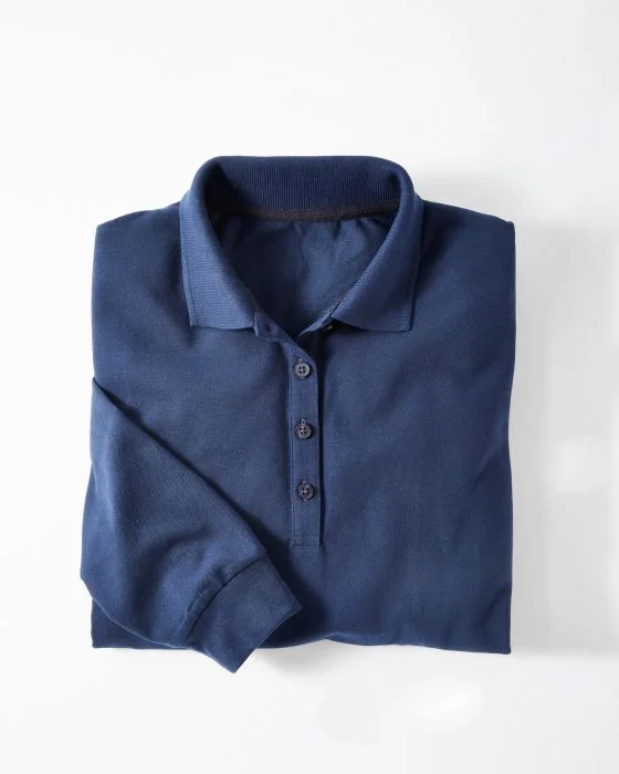 Polo maille piquée