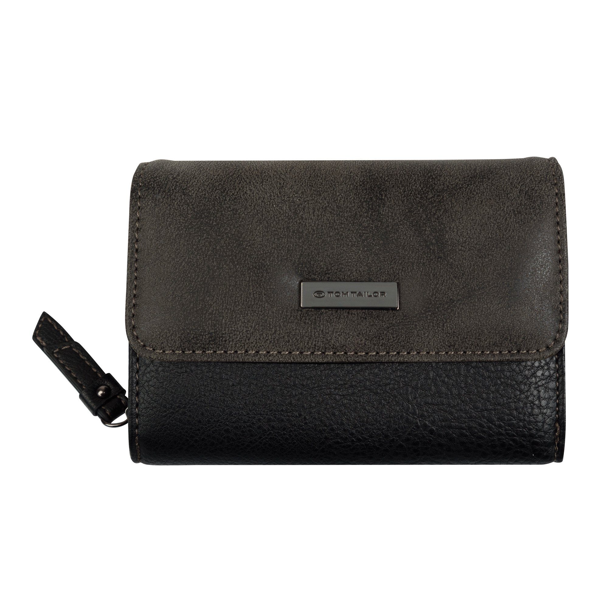 TOM TAILOR Geldbörse ELIN Medium flap wallet, mit praktischer Einteilung