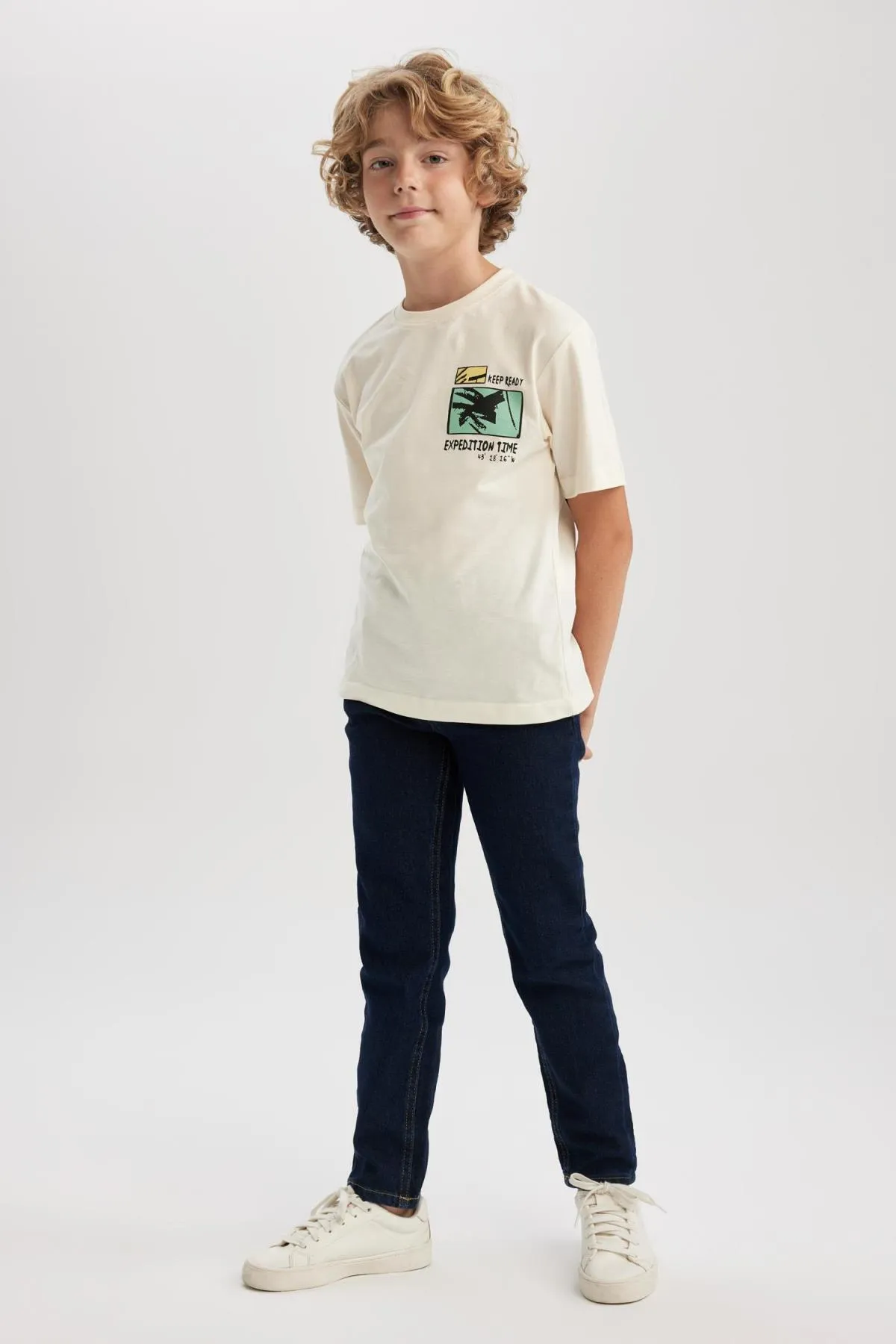 DeFacto  Slim Fit Jeans für Jungen - Schulhose A7742a823au