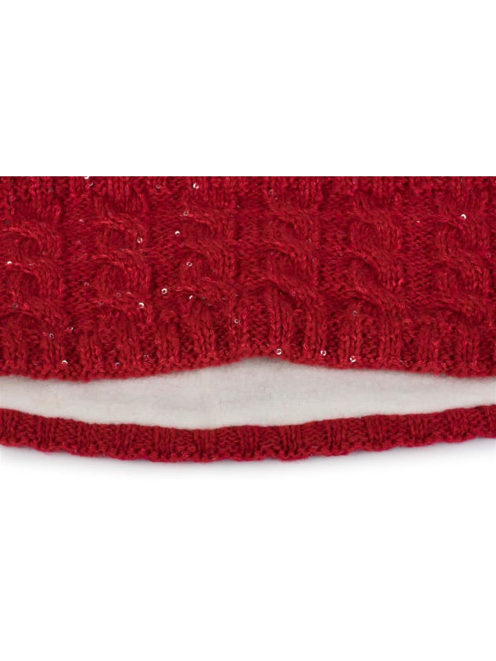 styleBREAKER Strick Stirnband in Rot günstig kaufen onesize