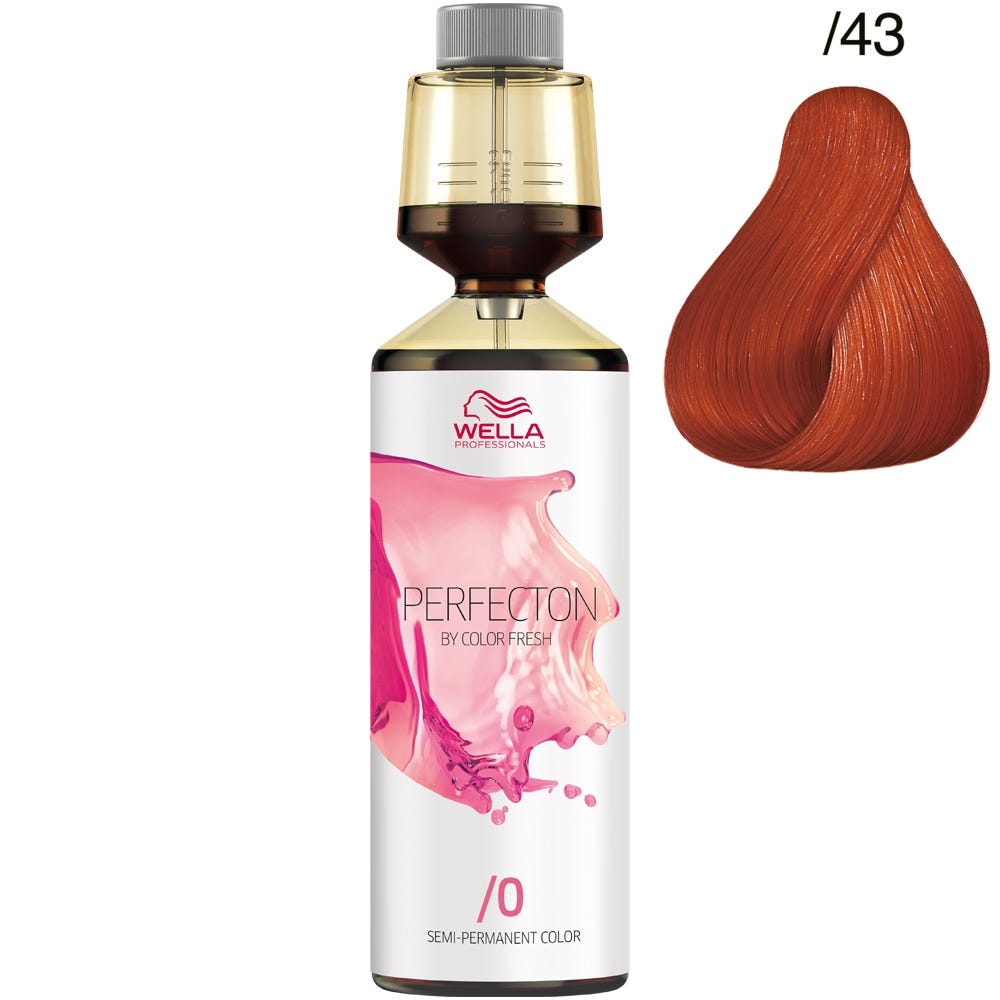 Wella Perfecton 43 rot-gold 250 ml