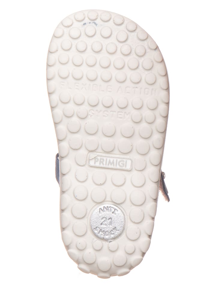 Primigi Leder-Halbsandalen in Blau/ Rosa günstig kaufen