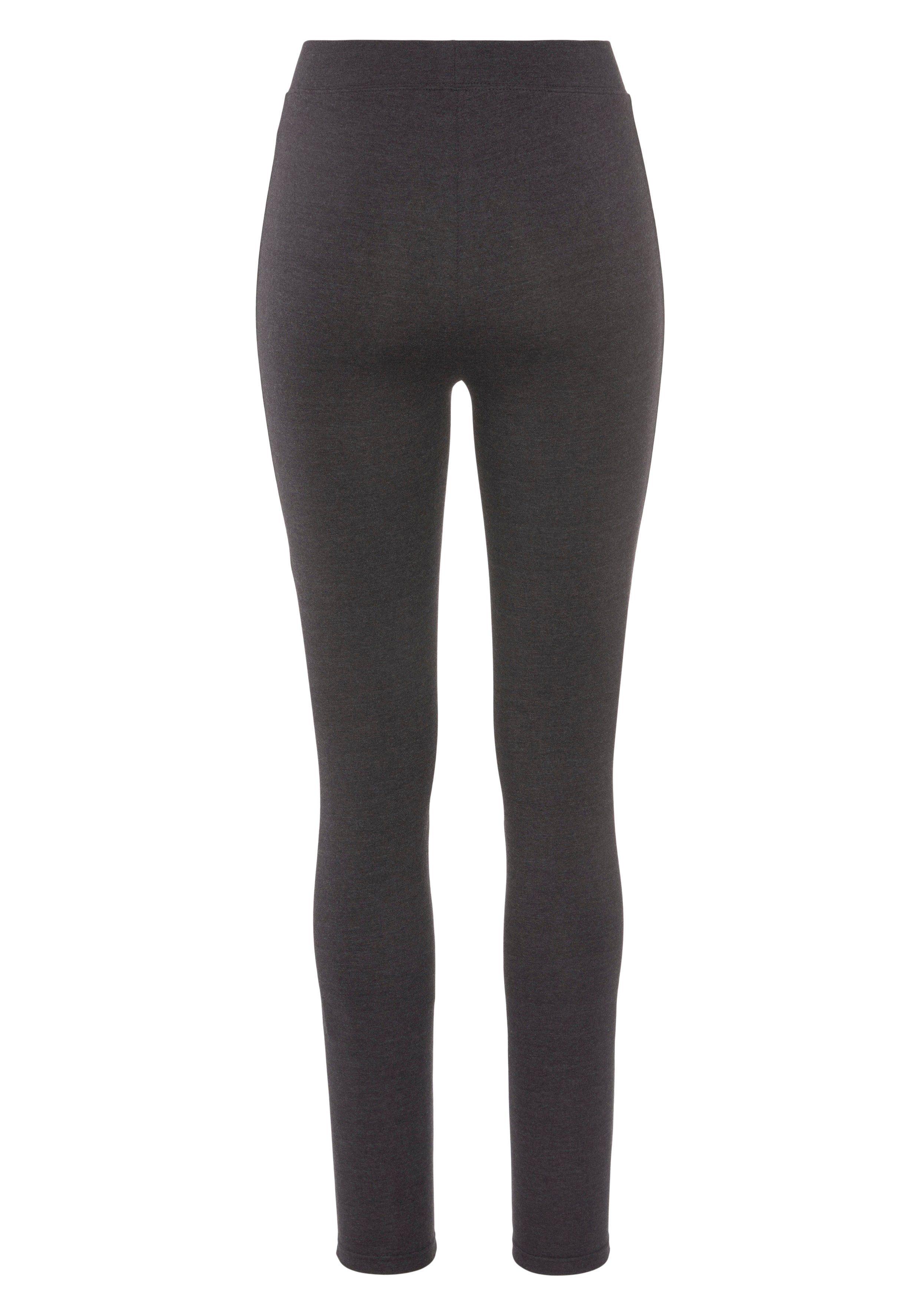 Bench. Leggings -Loungehose mit glänzender Logostickerei, Loungewear