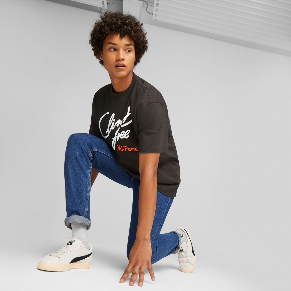 PUMA Clyde Hairy Suede 393115-01 / grau