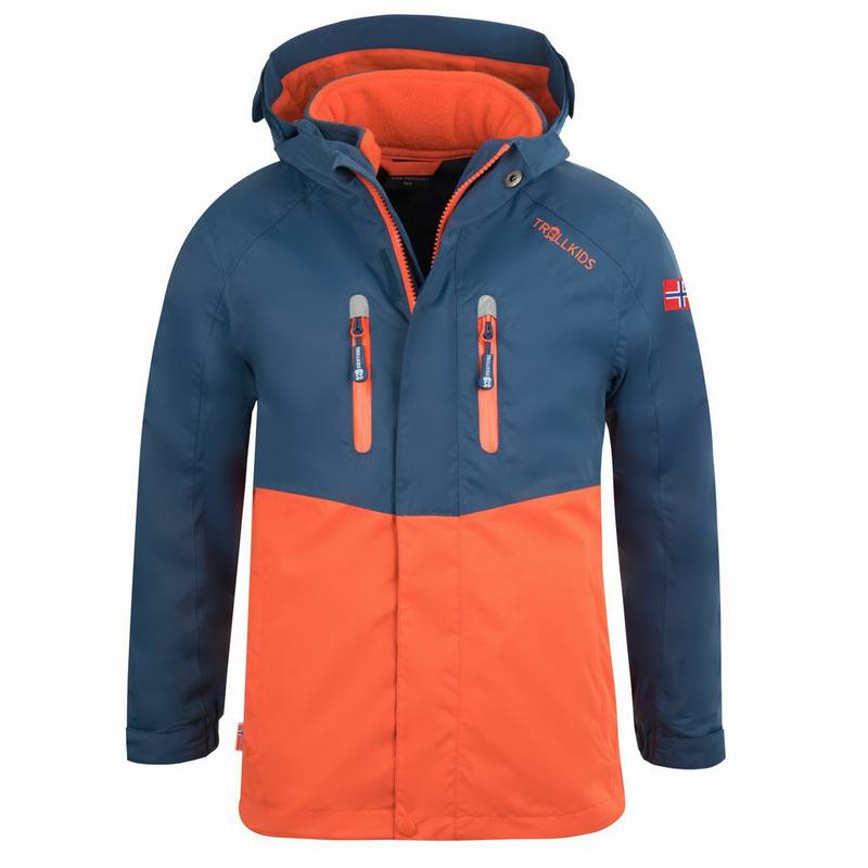Trollkids Bryggen Doppeljacke Kinder