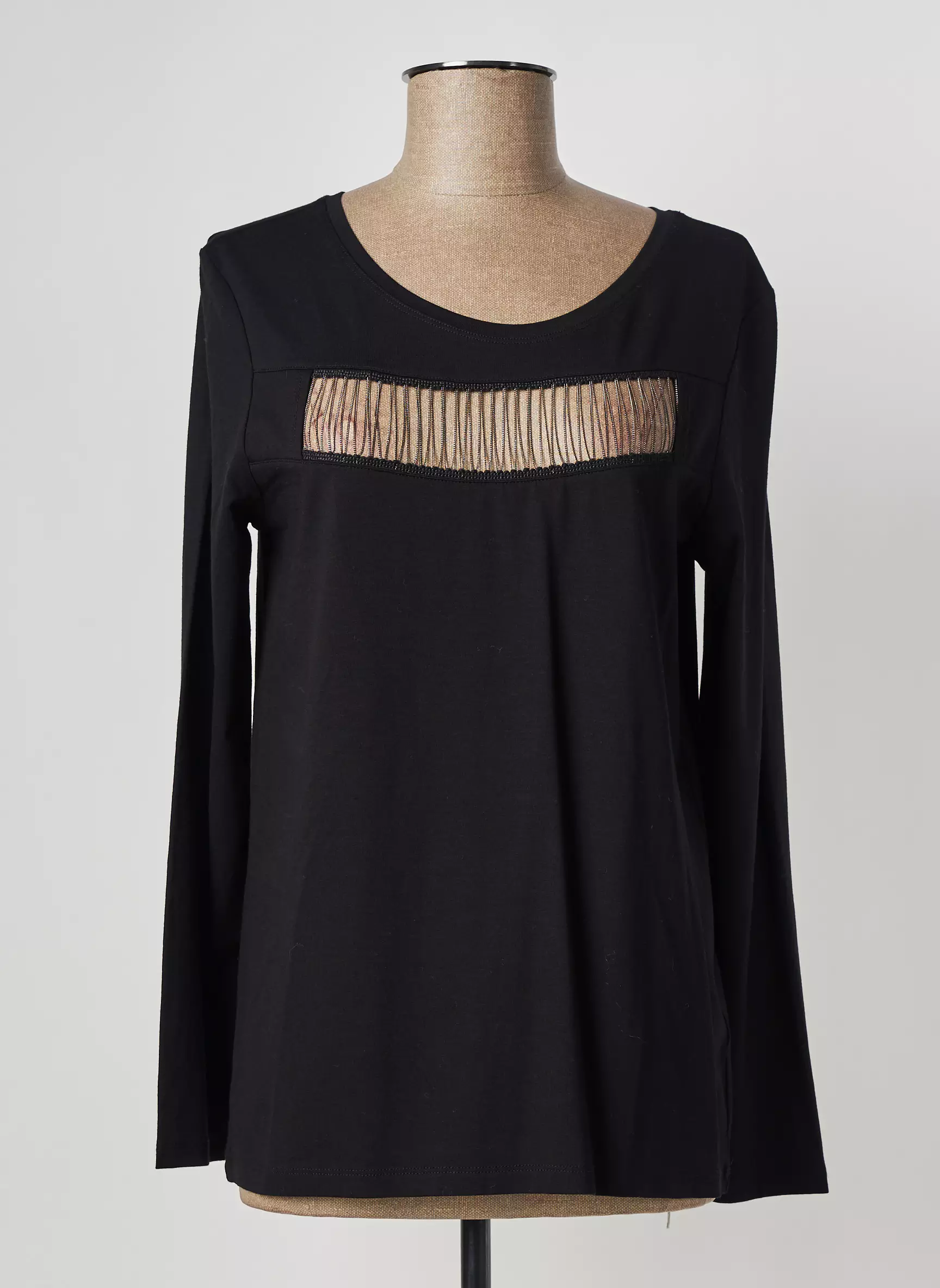 Lauren Vidal Tshirts Femme couleur noir