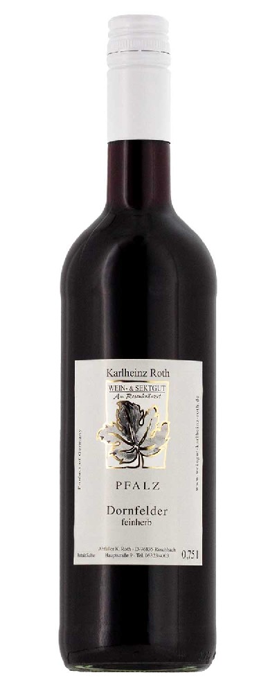 Wein- & Sektgut Karlheinz Roth Weingut Karlheinz Roth Dornfelder QbA trocken 2022