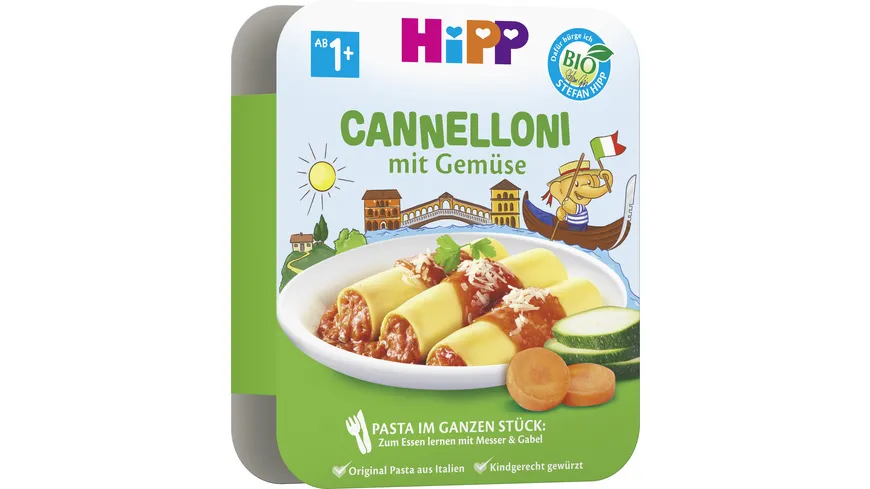 HiPP Bio für Kinder Pasta im ganzen Stück - Schalenmenüs 250 g