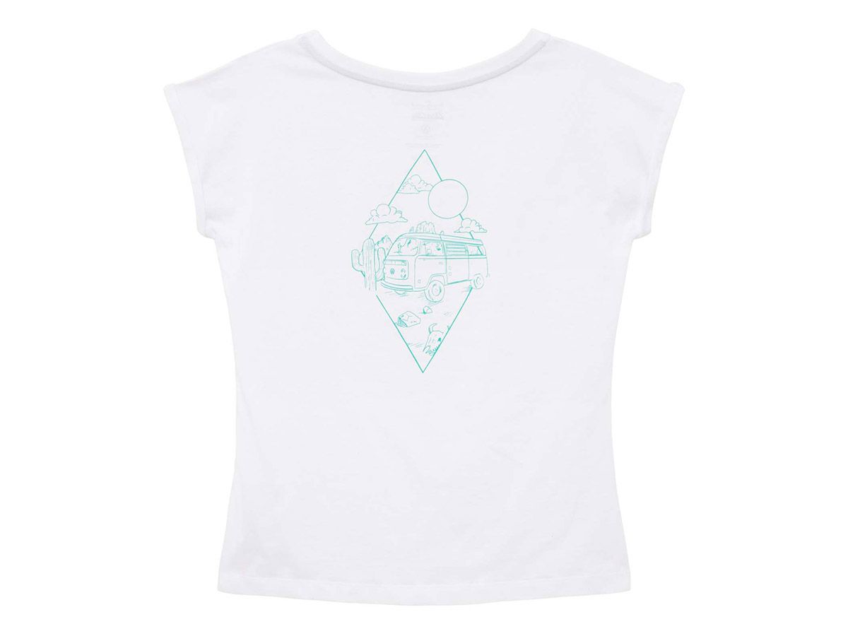 Van One Outback White/Lizard Damen T-shirt