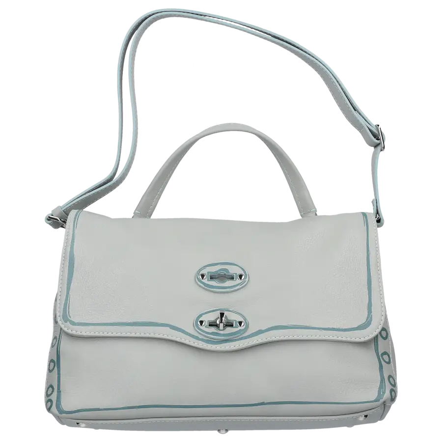 Zanellato - Handtasche POSTINA Kalbsleder - blau