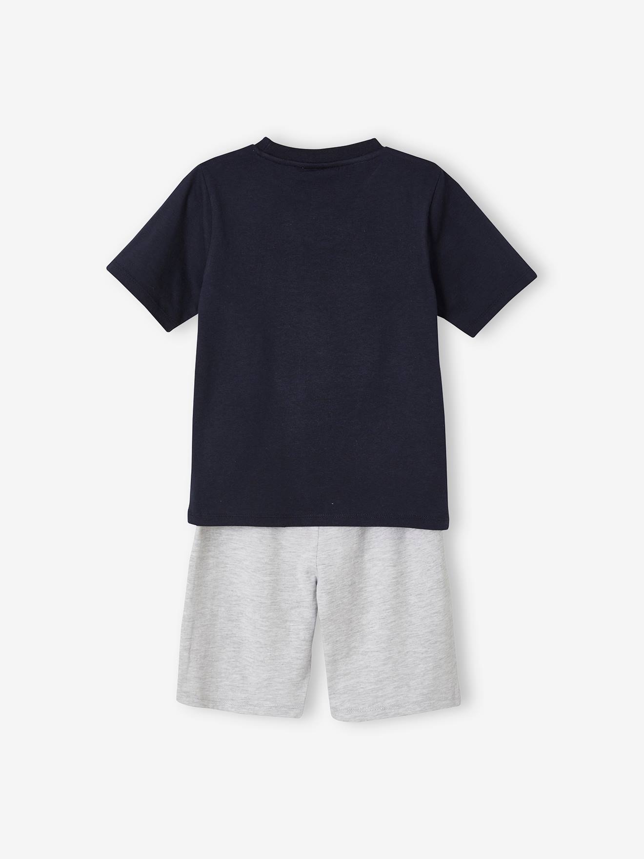 Pyjashort garçon Jurassic World® bleu / gris