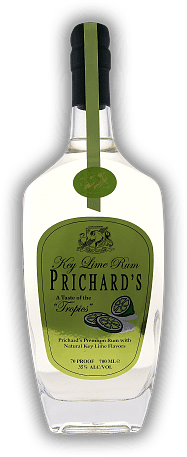Prichard's Key Lime Rum Prichard's Key Lime Rum Mit Limetten aromatisierter Pot-Still-Rum. 0,7	 Liter - Vol 35%