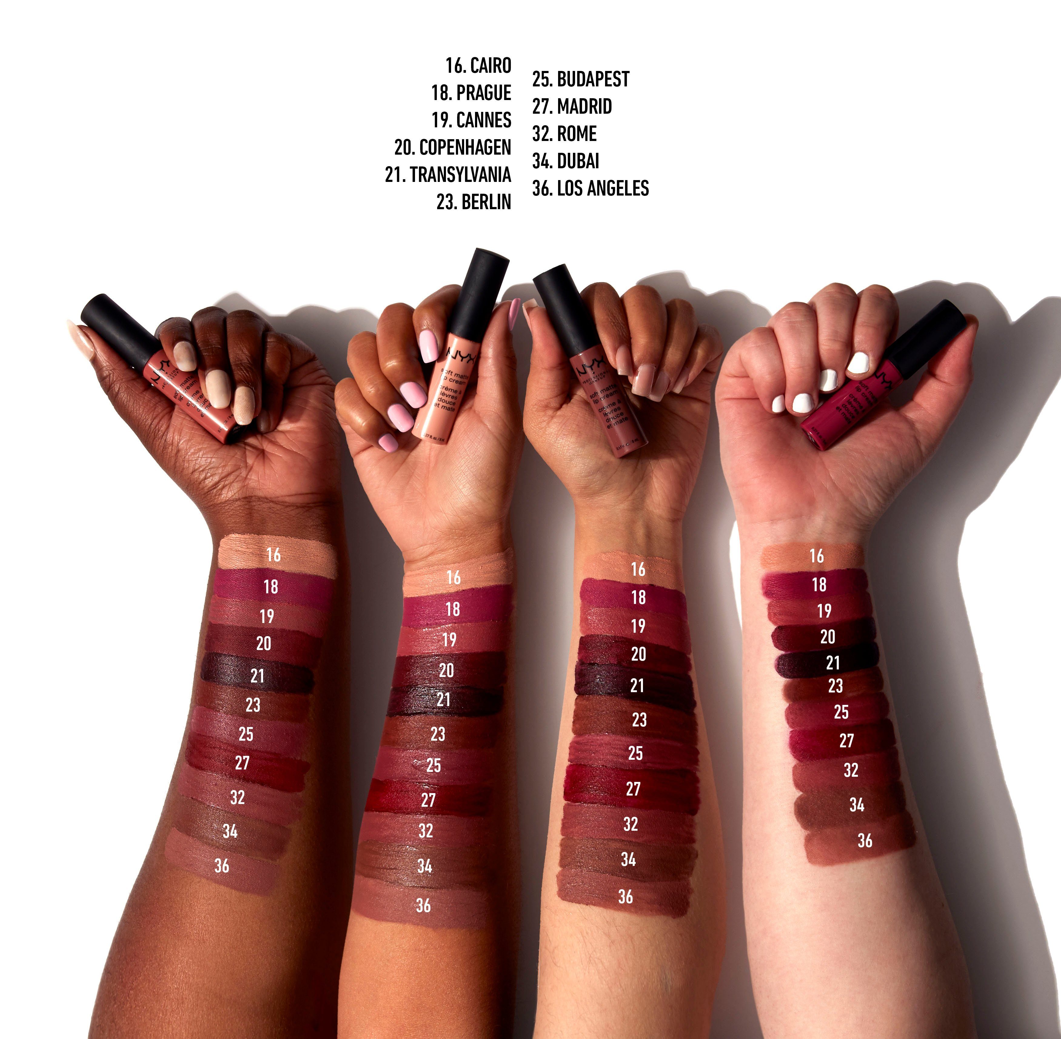 NYX Lippenstift Professional Makeup Soft Matte Lip Cream