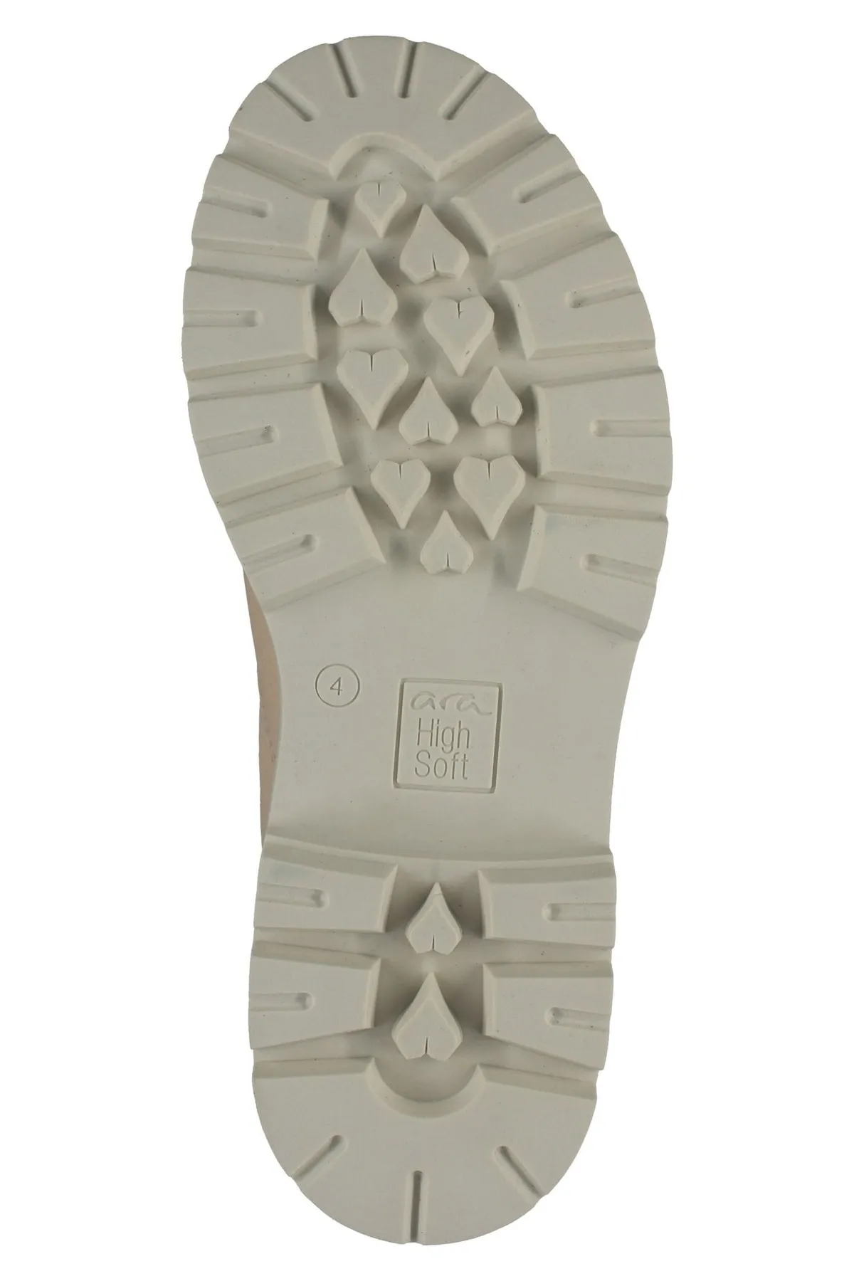 ARA  Stiefelette - Beige - Blockabsatz