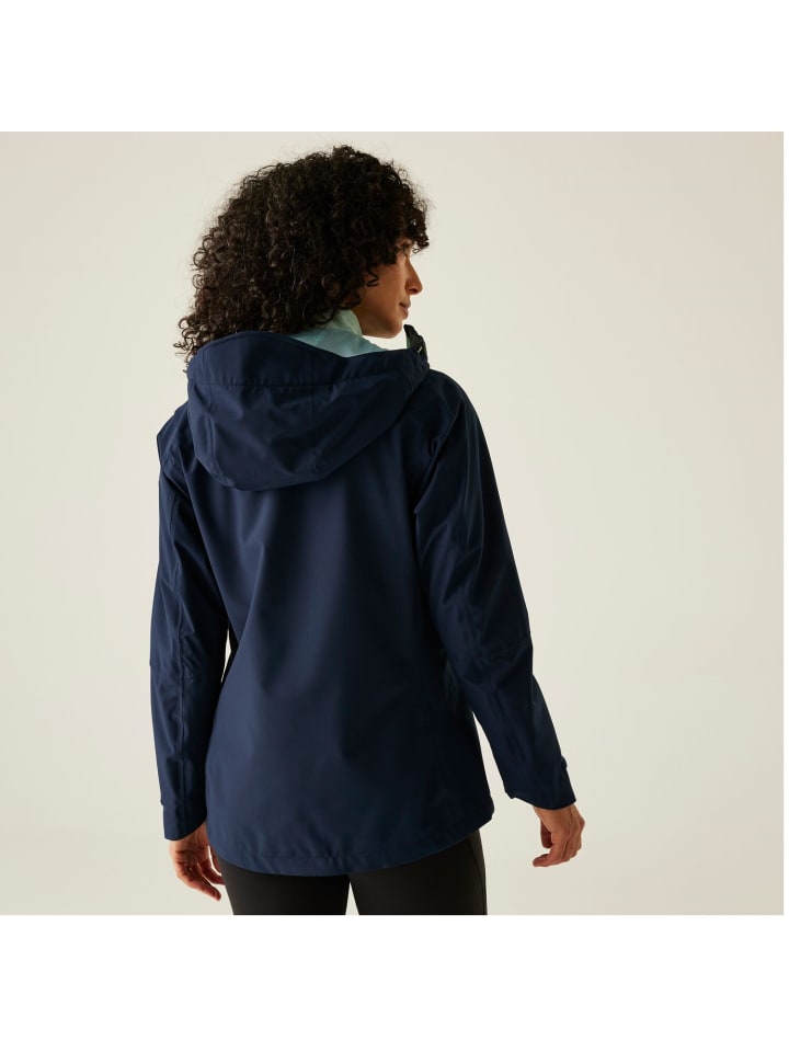 Regatta Birchdale II Funktionsjacke mit Kapuze in Navy günstig kaufen
