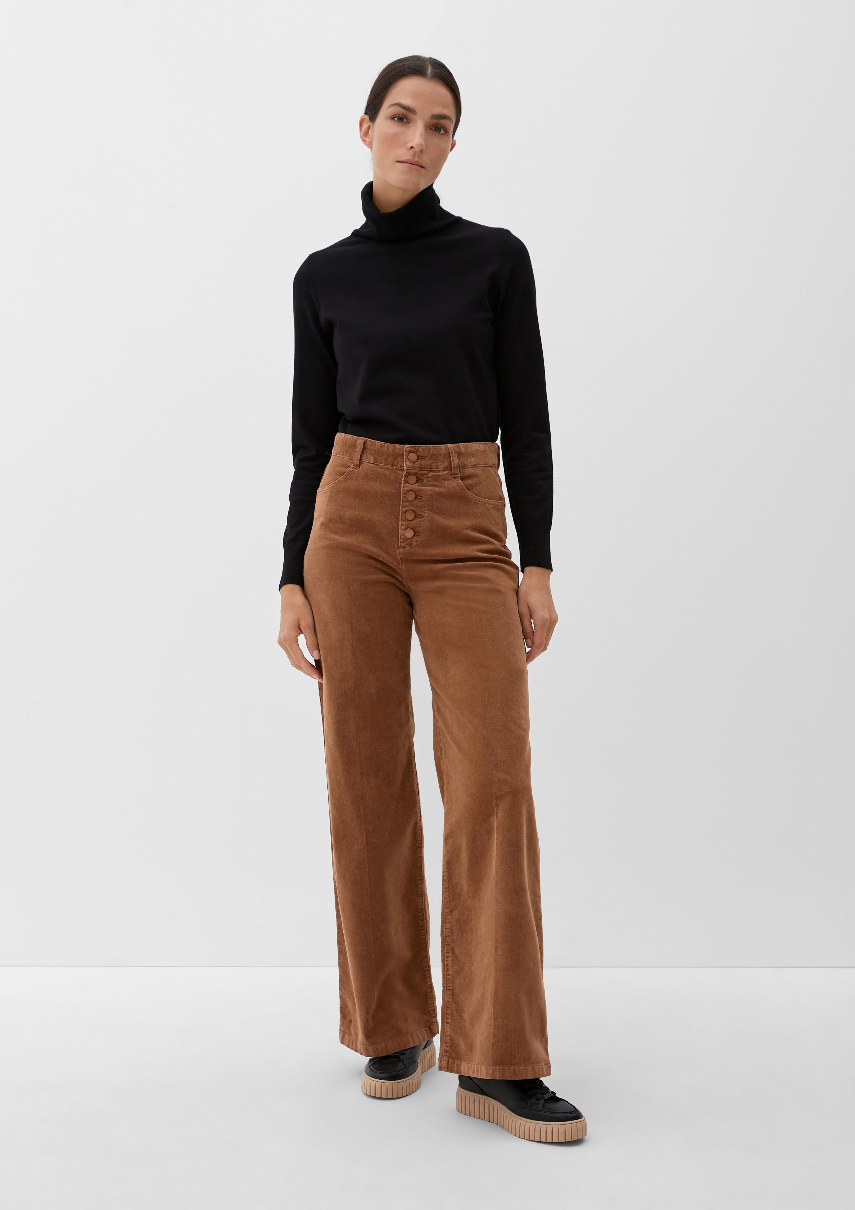 Cordhose mit Knopfleiste  2121489-8764
