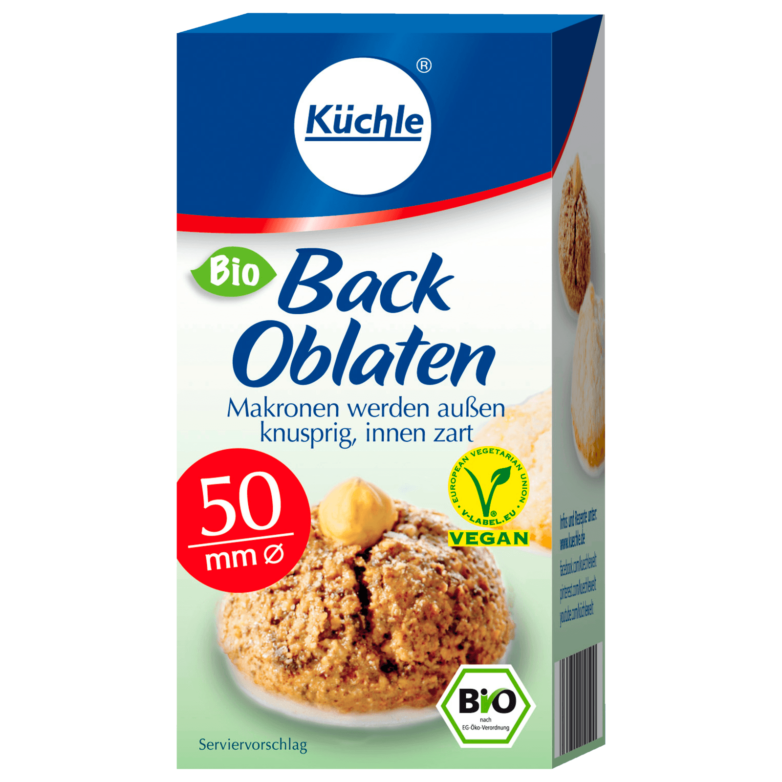 Küchle Bio Back Oblaten vegan 37g