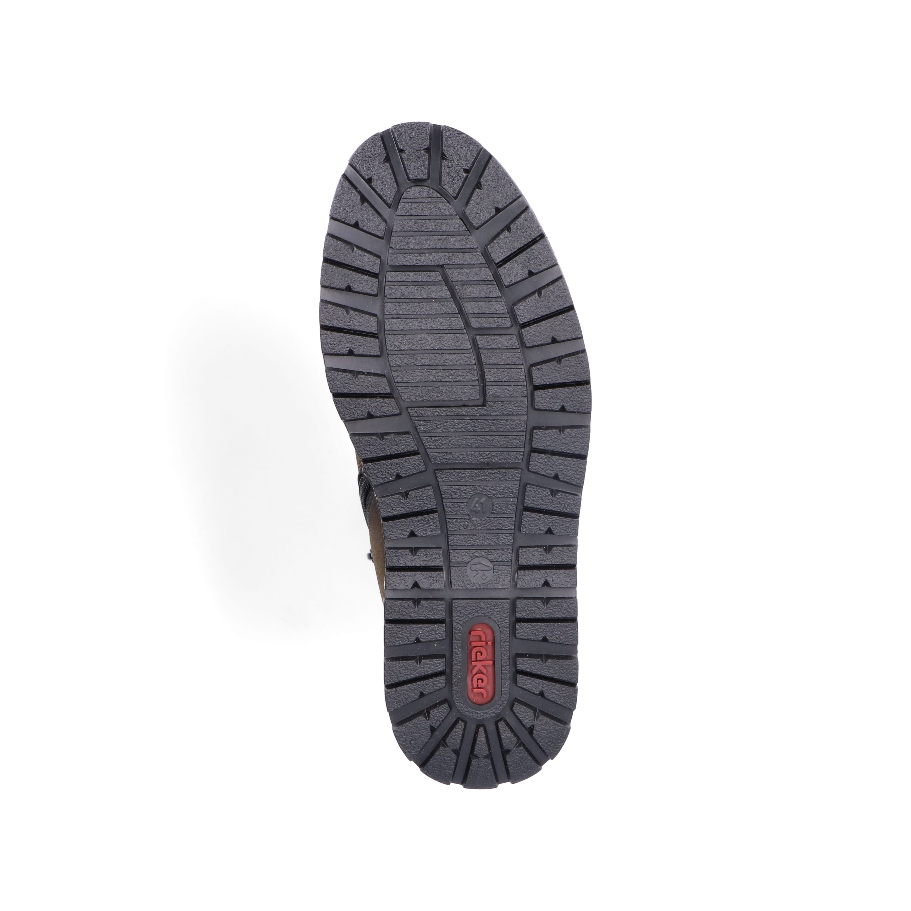 Rieker Herren Schnürstiefel olivgrün