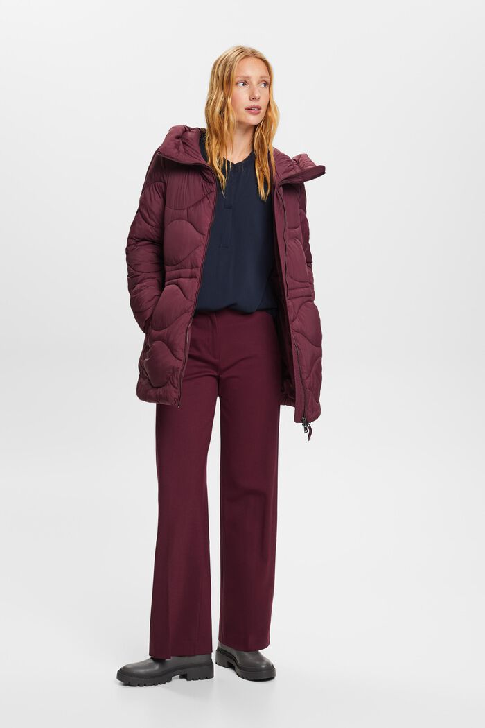 Steppjacke mit Kapuze