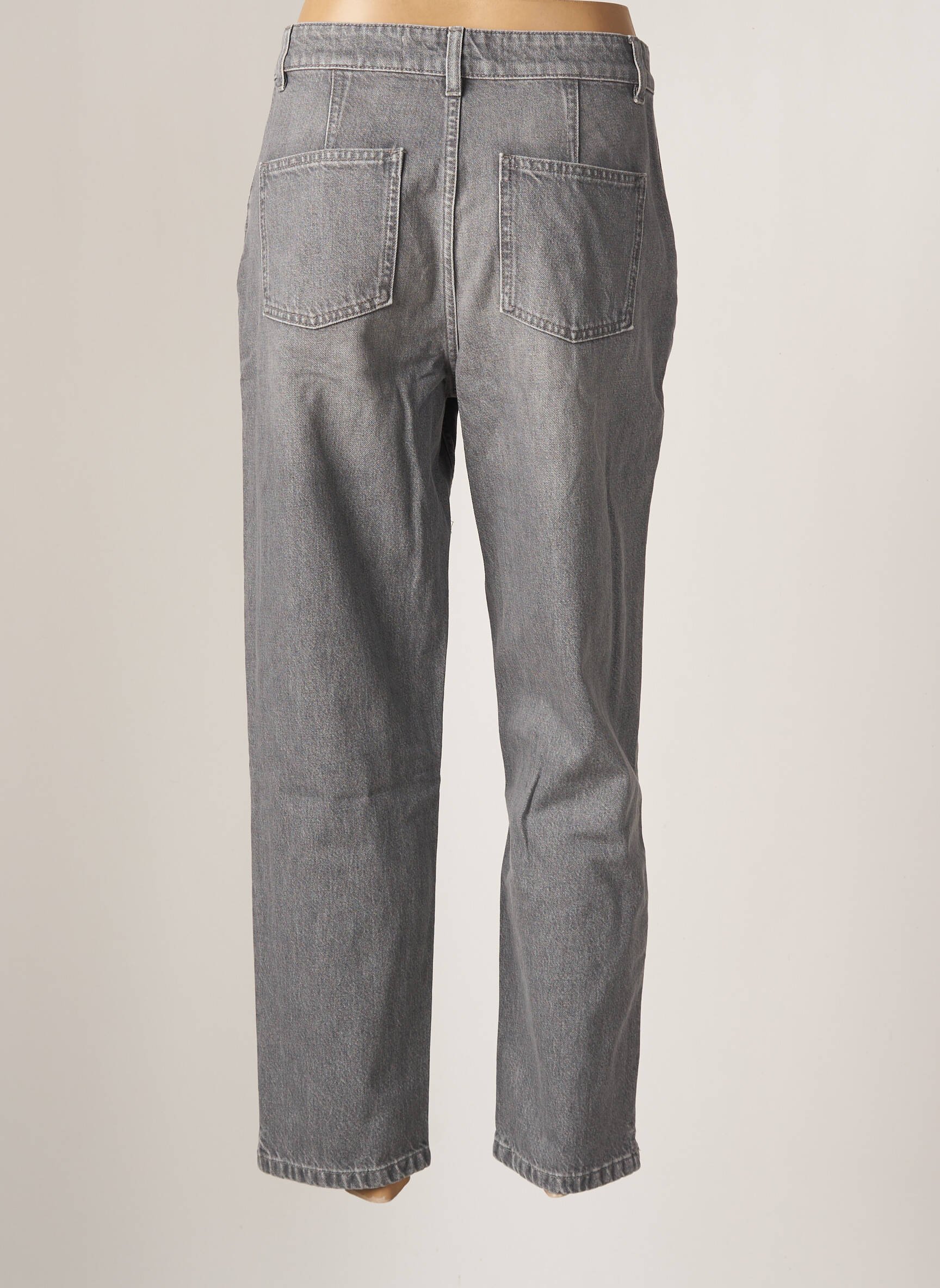 Iro Jeans Coupe Droite Femme couleur gris