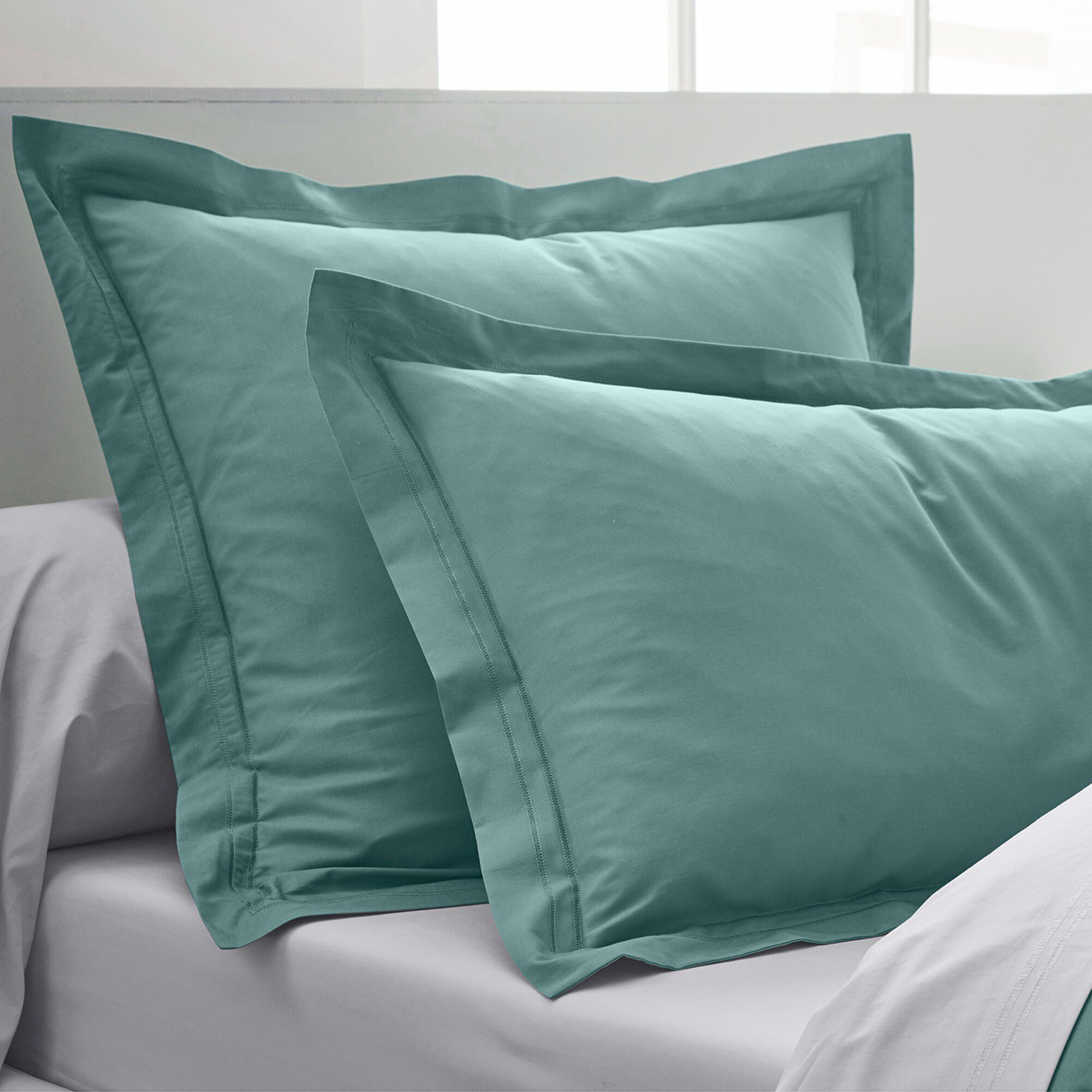 Linge de lit uni percale