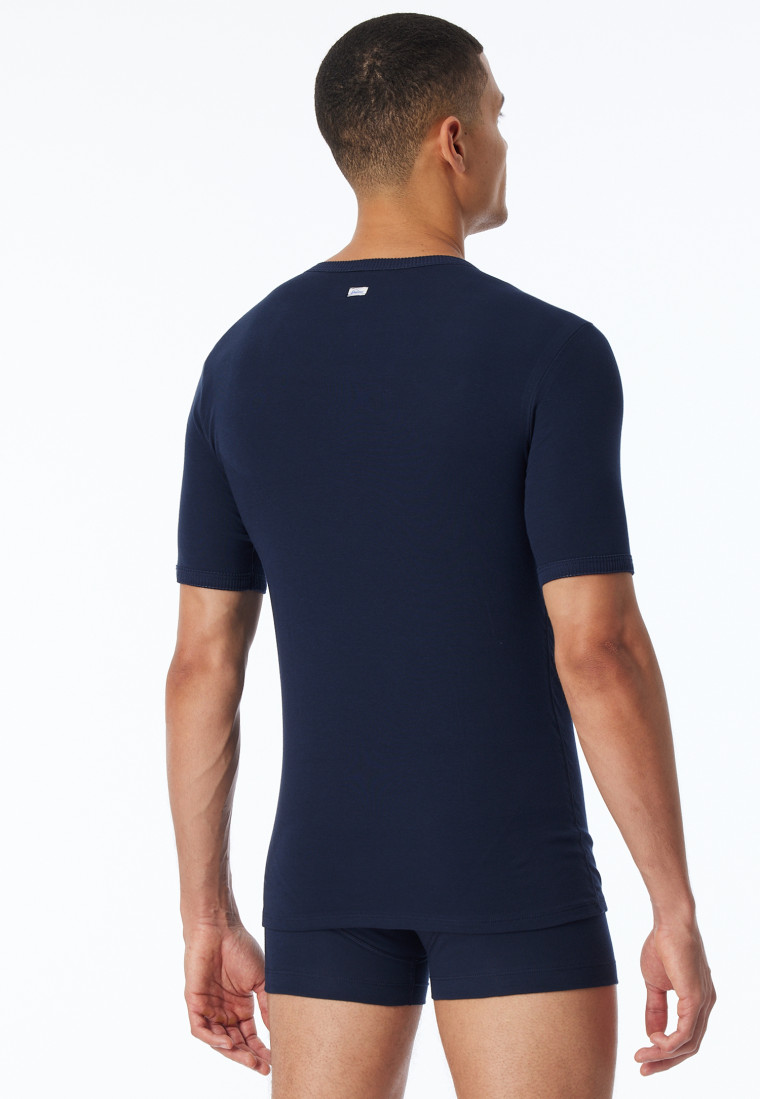 Shirt kurzarm dunkelblau - Revival Ludwig
