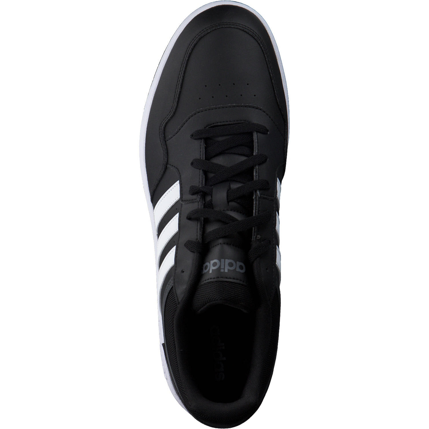 Adidas Hoops 3.0 M, Sneakers Low, Herren, CBLACK/FTWWHT/GRESIX