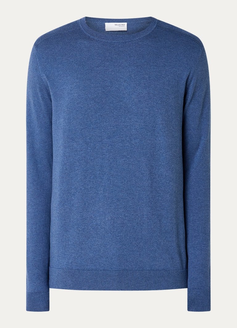 Selected Homme Berg smalki adīts elastīgs džemperis