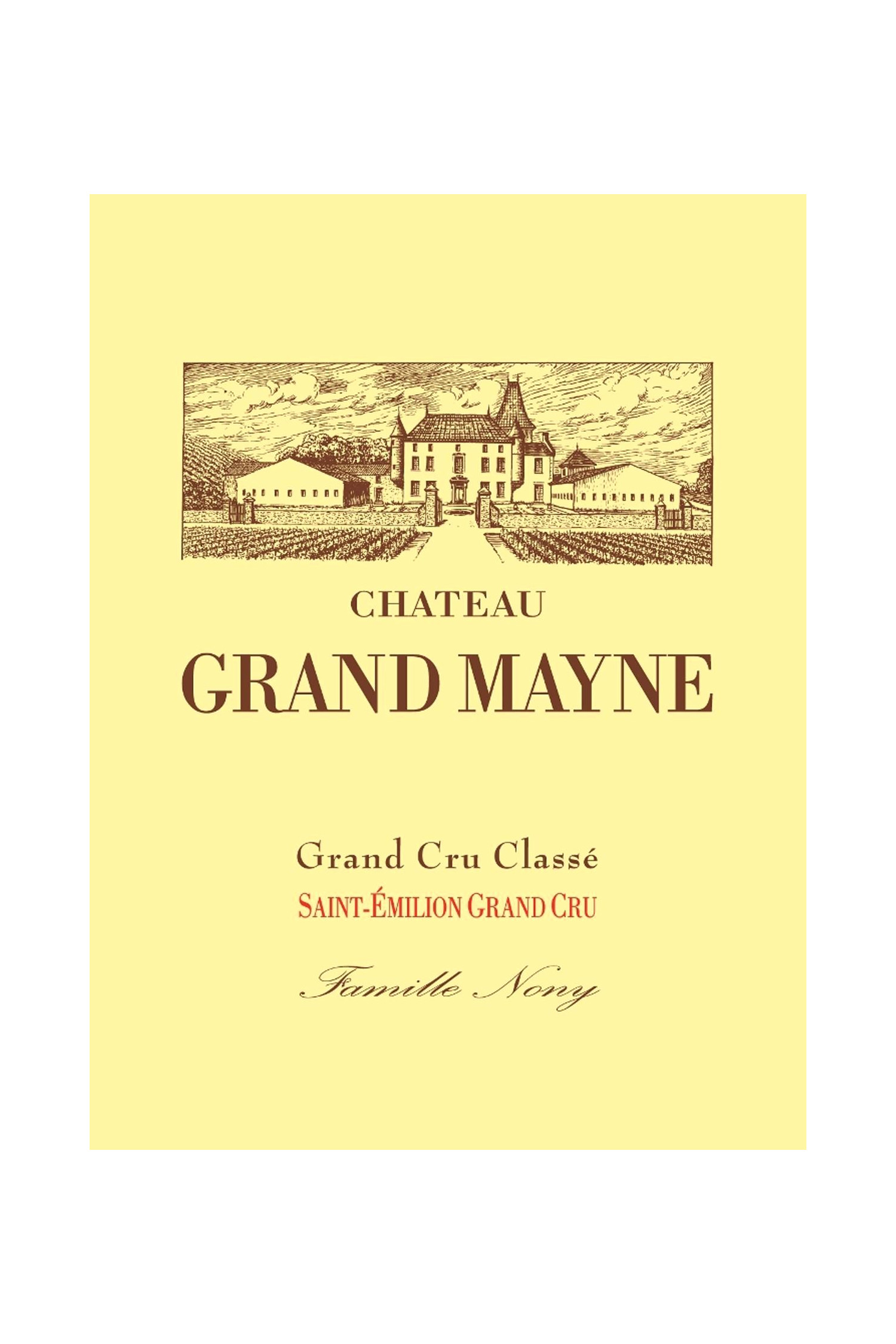 Château Grand Mayne 1985, Saint Emilion