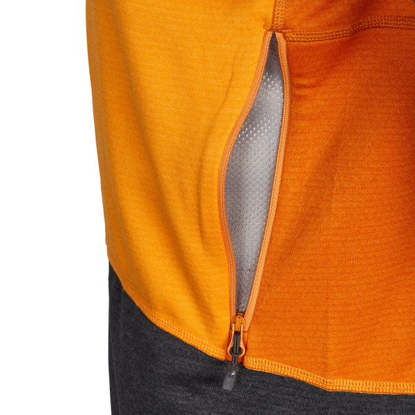 ROC FLASH MID HOOD Herren - Fleecejacke